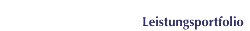 Leistungsportfolio